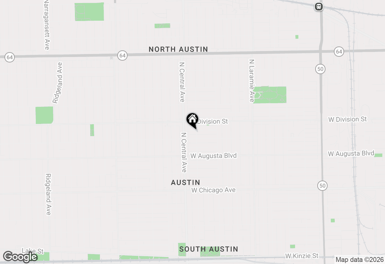 Map of 5511 W Haddon Avenue, Chicago, IL 60651