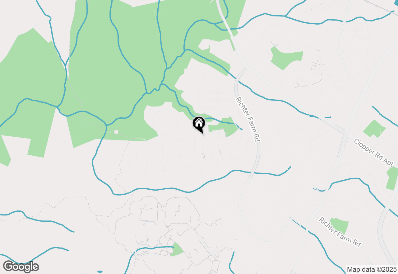 Map of 14309 Kings Crossing Boulevard, Boyds, MD 20841