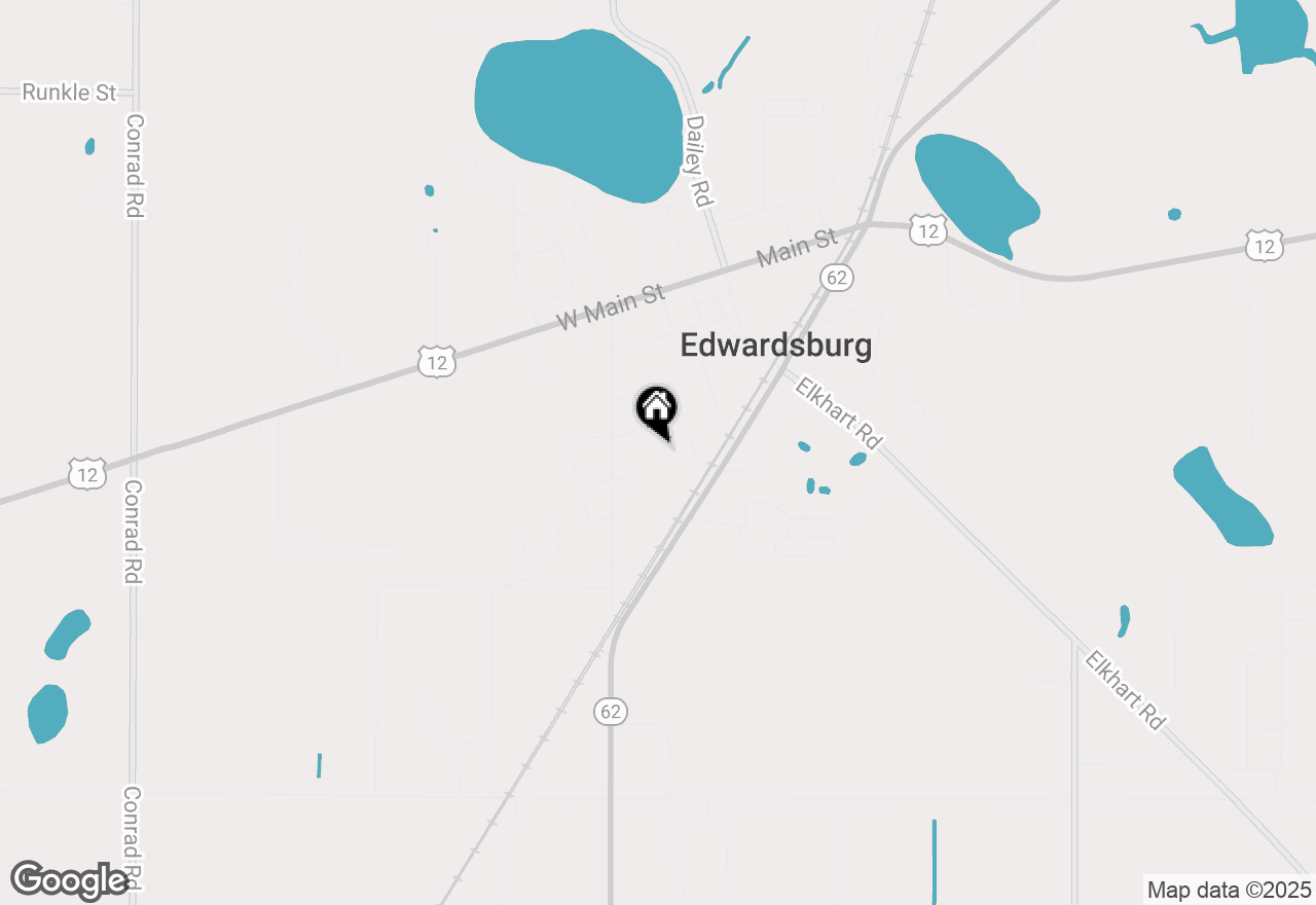 Map of 69228 Center Street, Edwardsburg, MI 49112