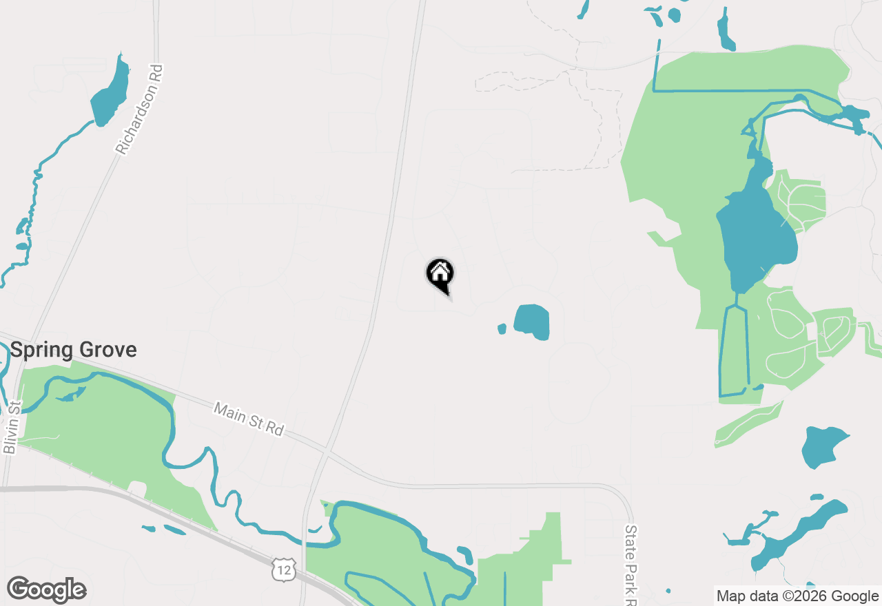 Map of 8208 Country Shire Lane, Spring Grove, IL 60081