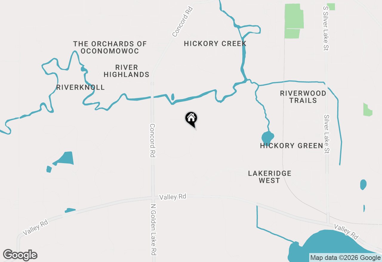 Map of 1190 Arrowood Cir W, Oconomowoc, WI 53066
