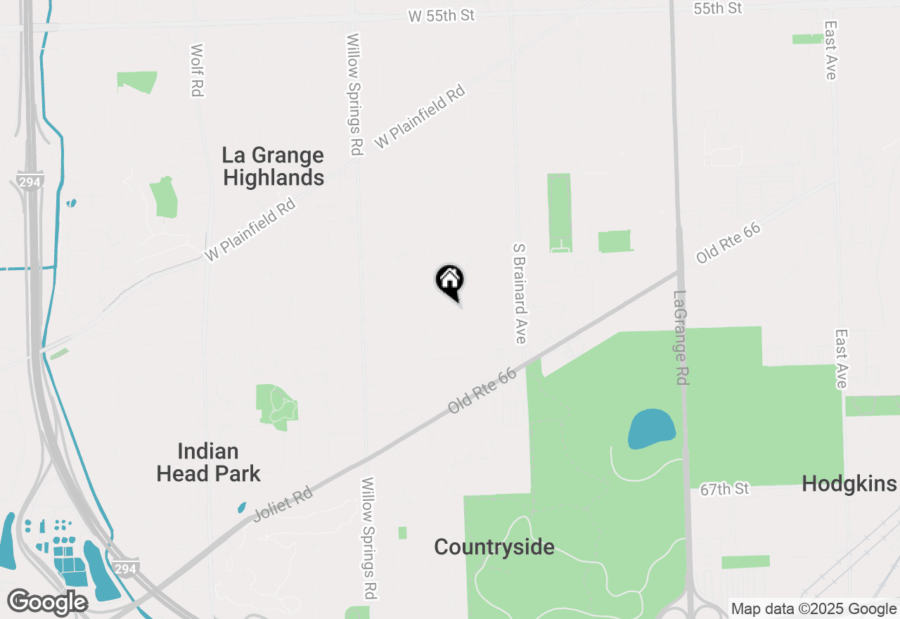 Map of 6220 Sunset Avenue, La Grange Highlands, IL 60525