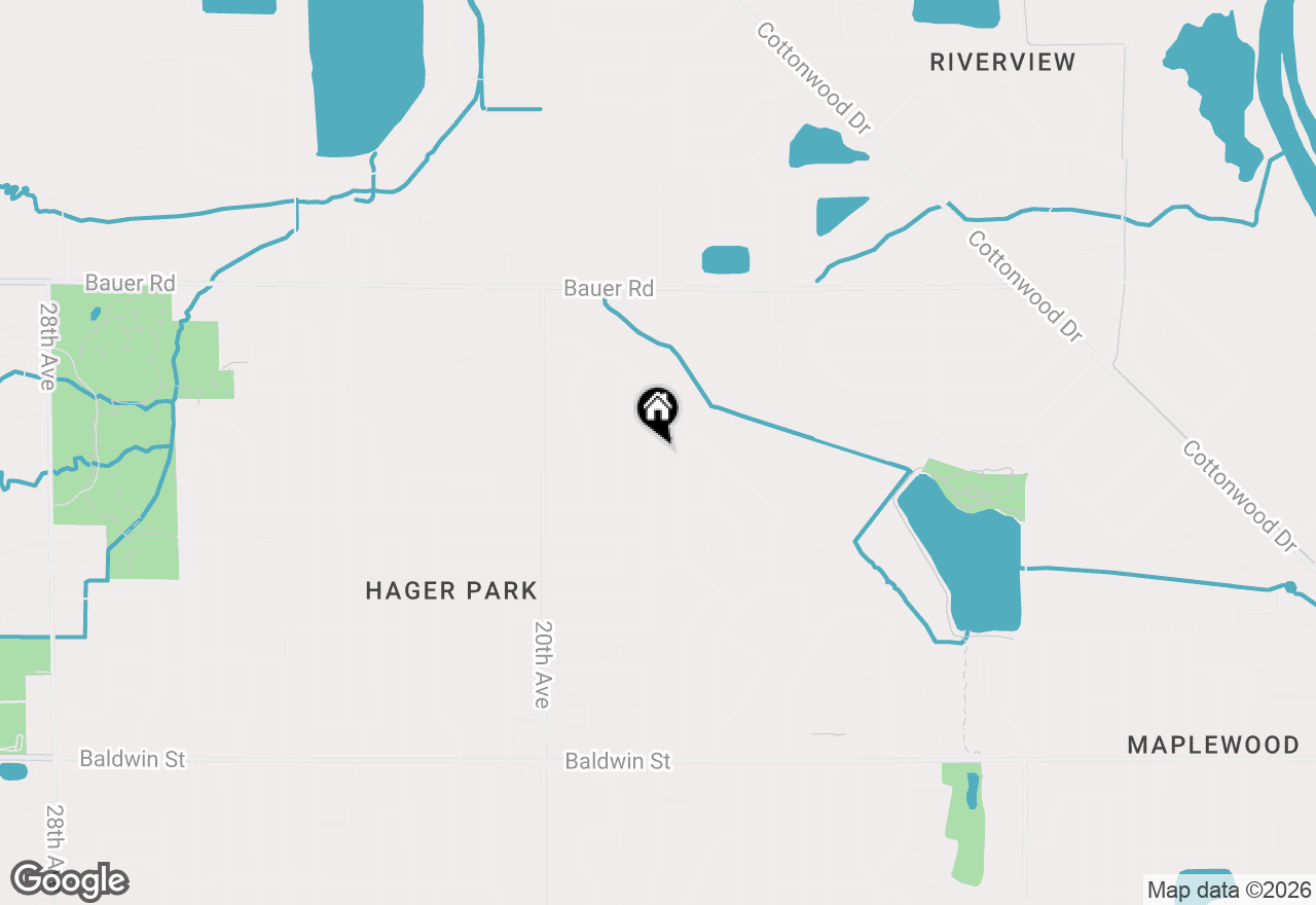 Map of 8116 Birchwood Avenue, Jenison, MI 49428