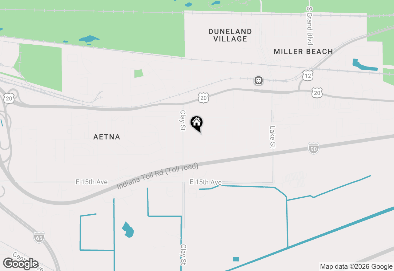 Map of 1164 Decatur Street, Gary, IN 46403