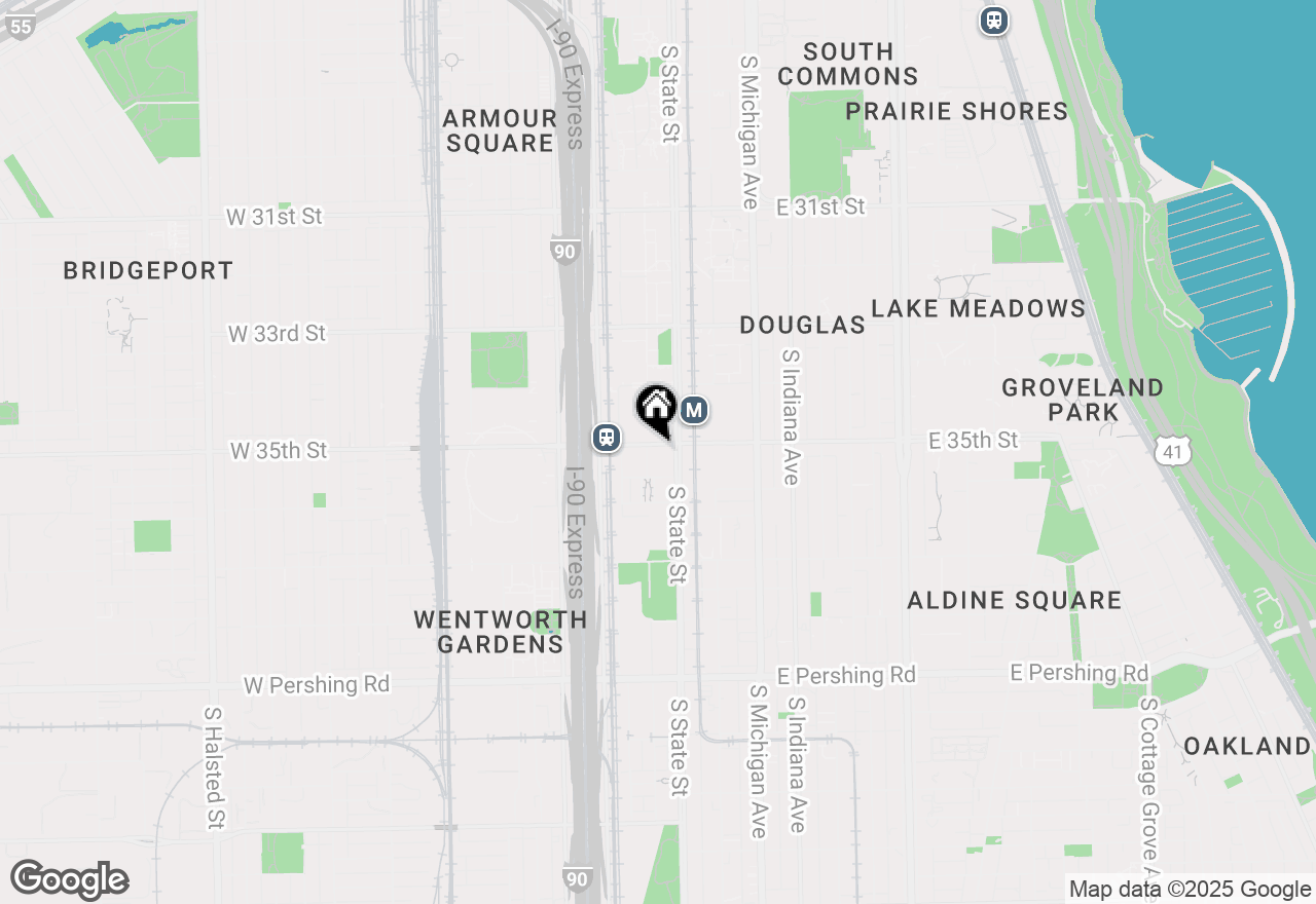 Map of 17 W 35th Street #406, Chicago, IL 60616