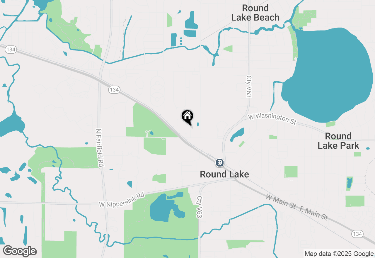 Map of 542 N Carol Lane #4D, Round Lake, IL 60073