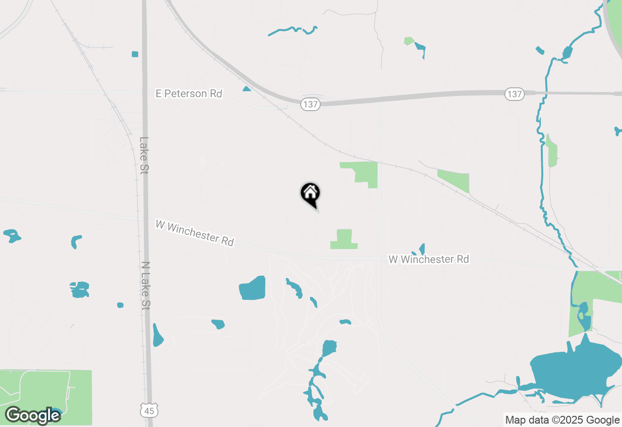 Map of 1213 Amy Lane, Libertyville, IL 60048