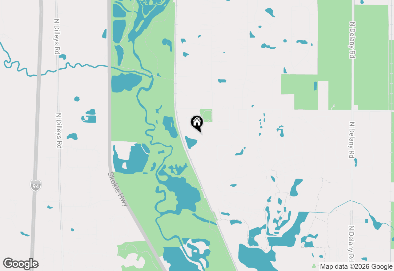 Map of 3252 Victoria Lane, Waukegan, IL 60087