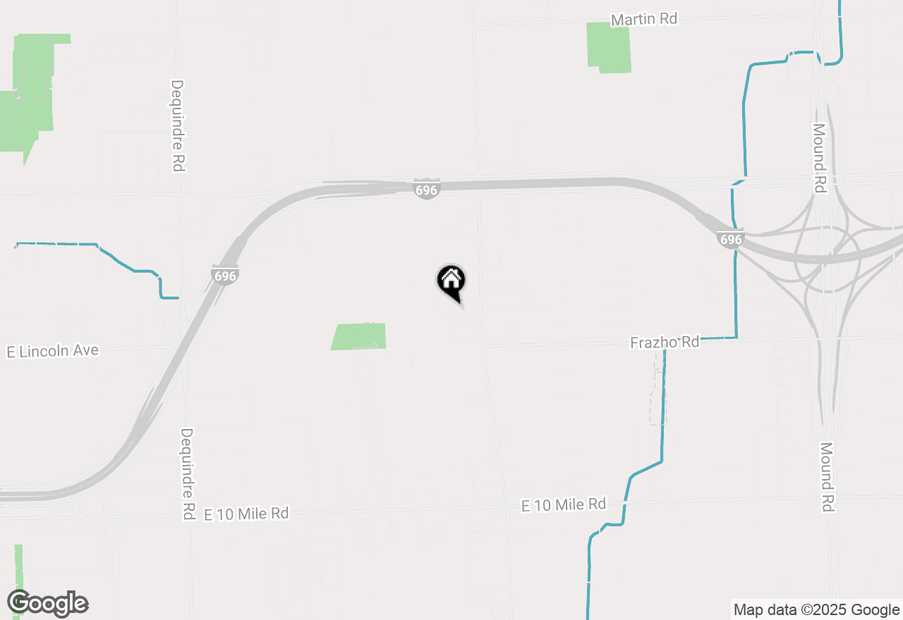 Map of 3853 Sunflower Lane, Warren, MI 48091