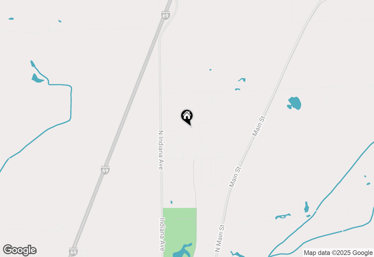 Map of 2203 Glen Hollow Drive, Auburn, IN 46706