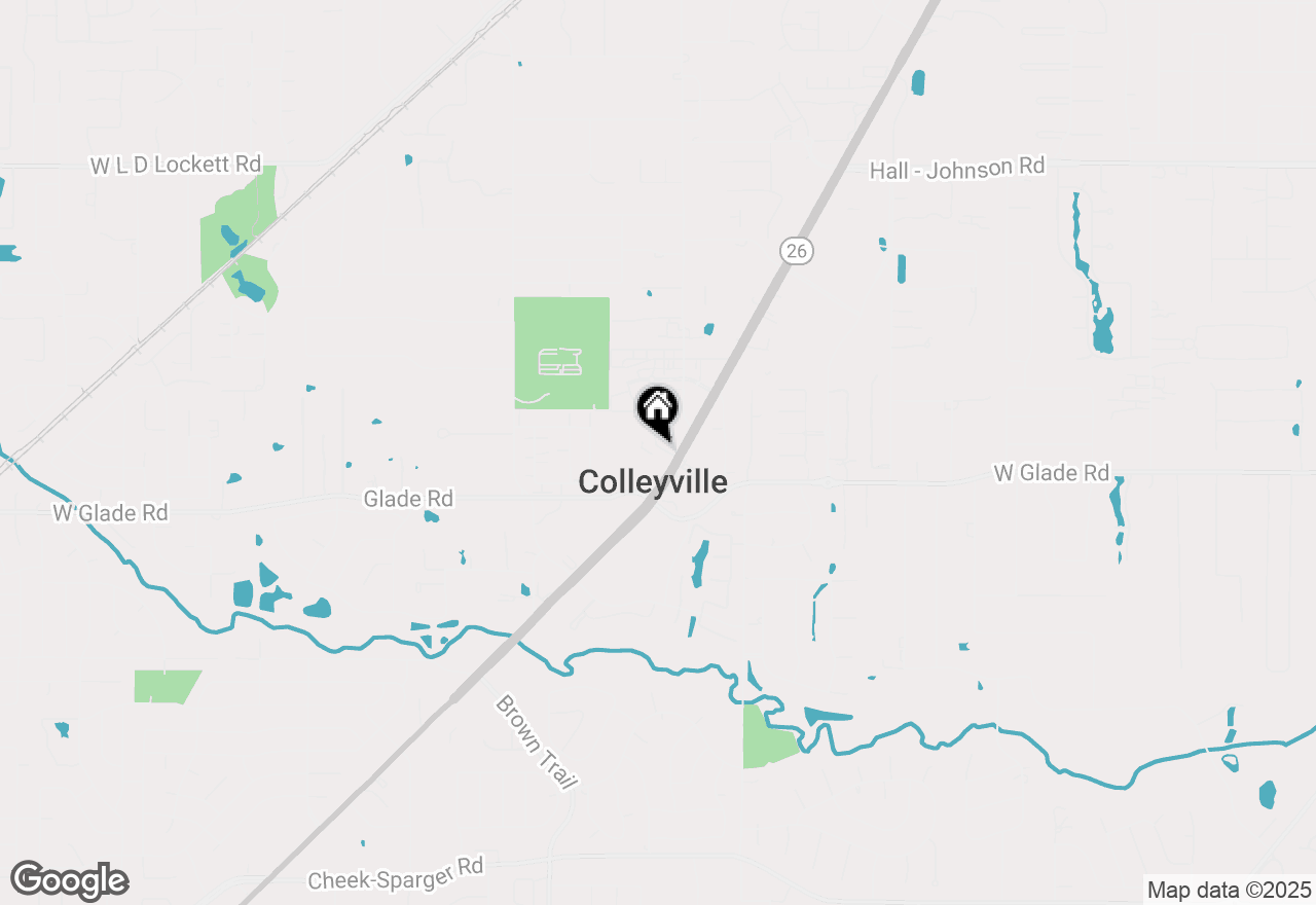 Map of 28 Village Lane #200, Colleyville, TX 76034