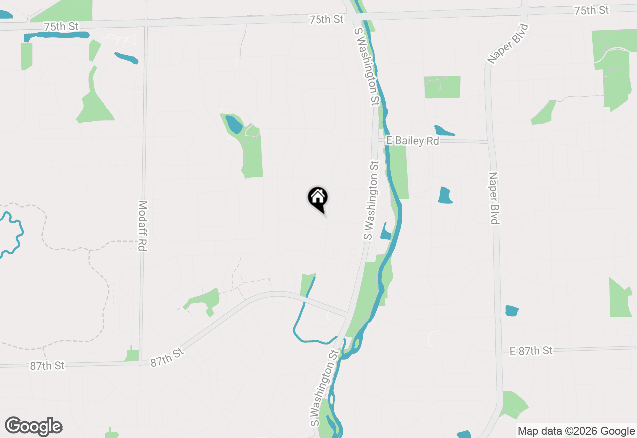 Map of 48 Starling Lane, Naperville, IL 60565