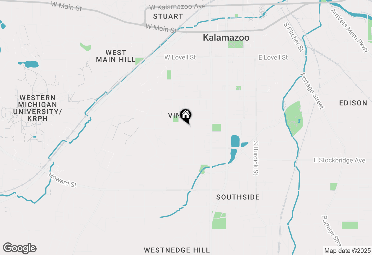 Map of 726 Wheaton Avenue, Kalamazoo, MI 49008