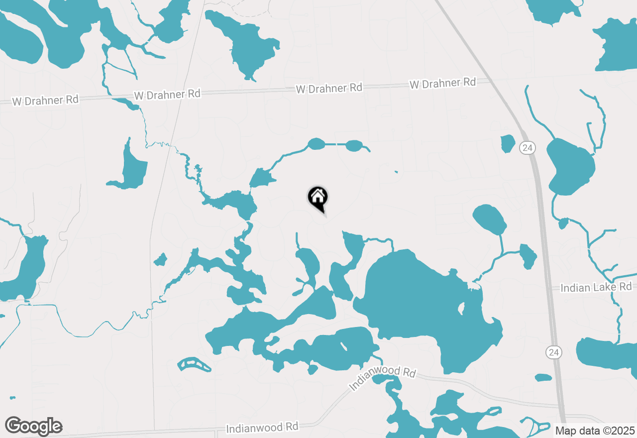 Map of 1200 Deer Path Trail, Oxford, MI 48371