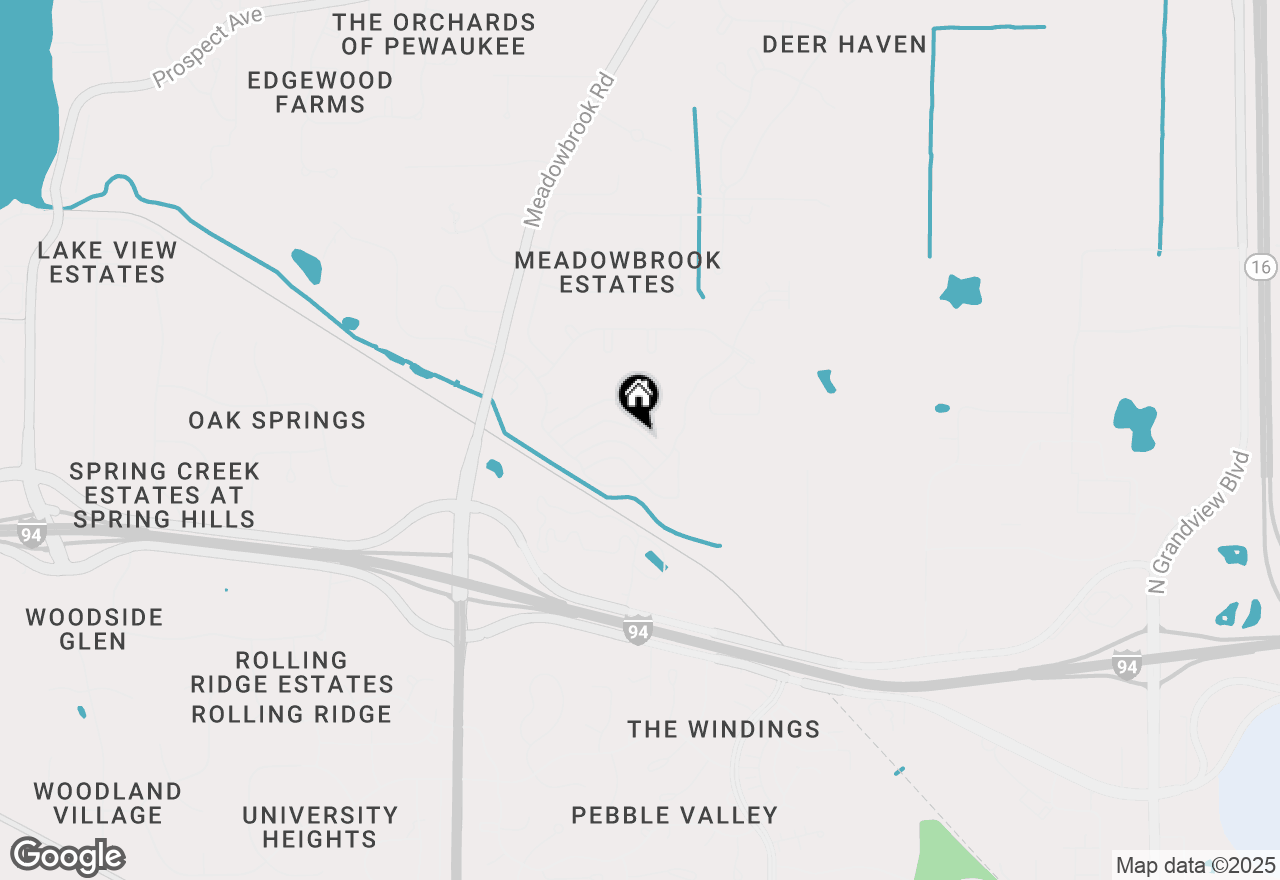 Map of N15W26518 Tall Reeds Ln #C, Pewaukee, WI 53072
