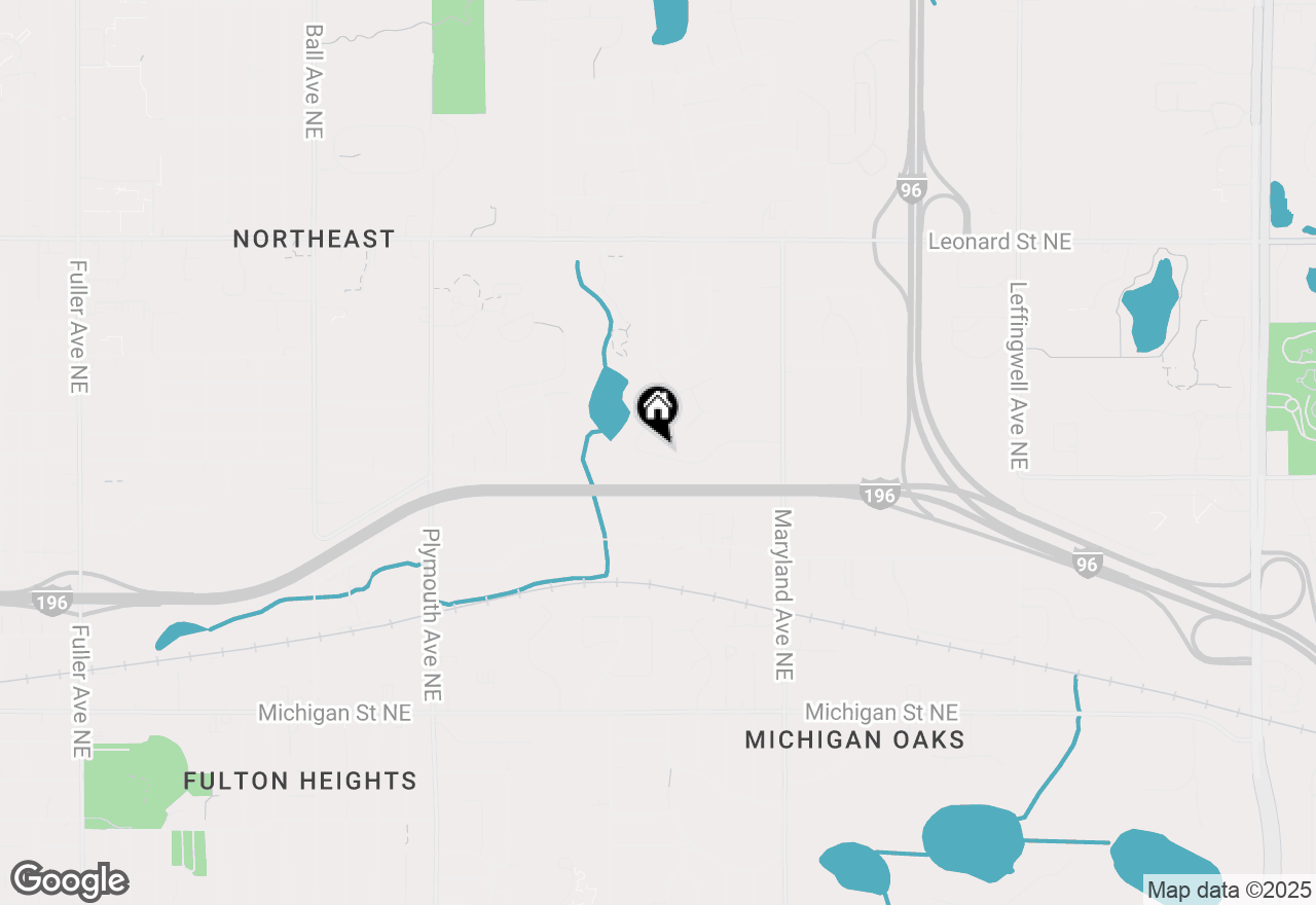 Map of 2225 Watertown Way Ne, Grand Rapids, MI 49505