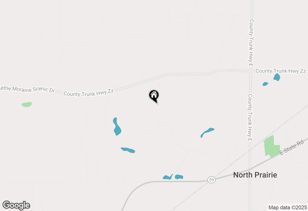 Map of 229 Cypress Pt, North Prairie, WI 53153
