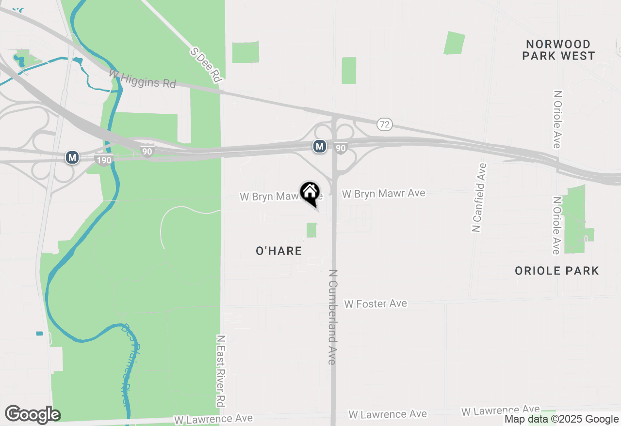 Map of 5525 N Chester Avenue #46, Chicago, IL 60656