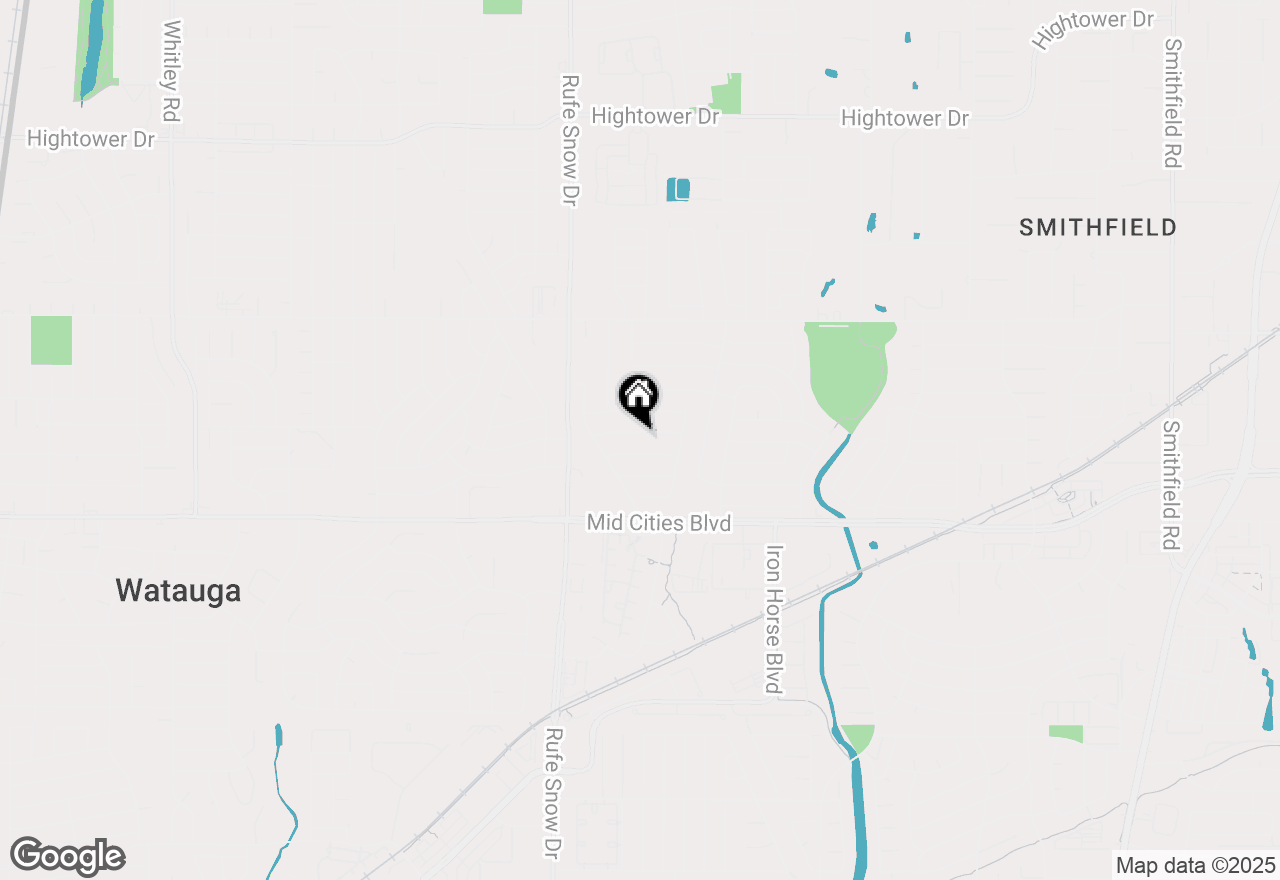 Map of 6836 Glenhurst Drive, North Richland Hills, TX 76182