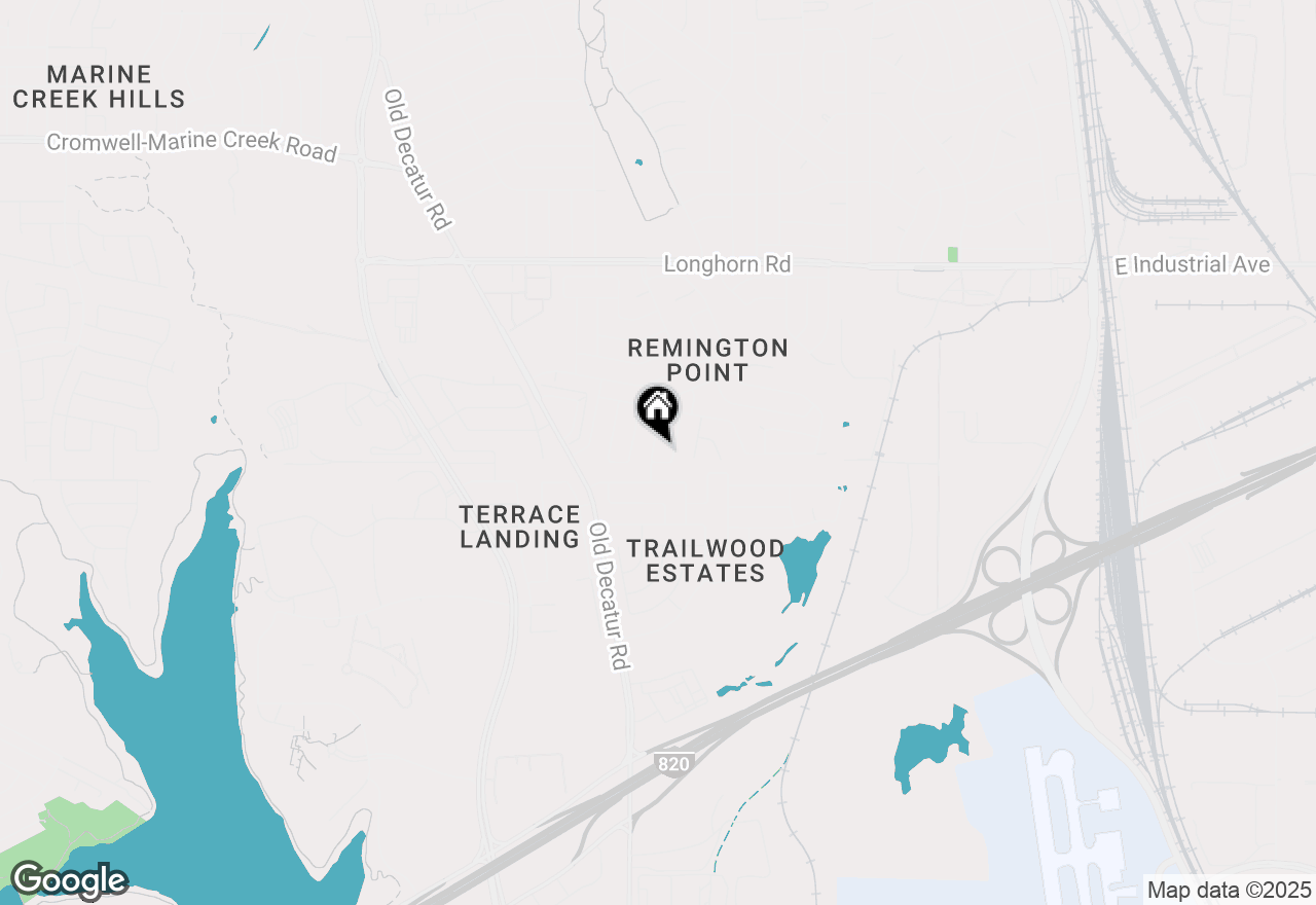 Map of 5812 Arena Circle, Fort Worth, TX 76179