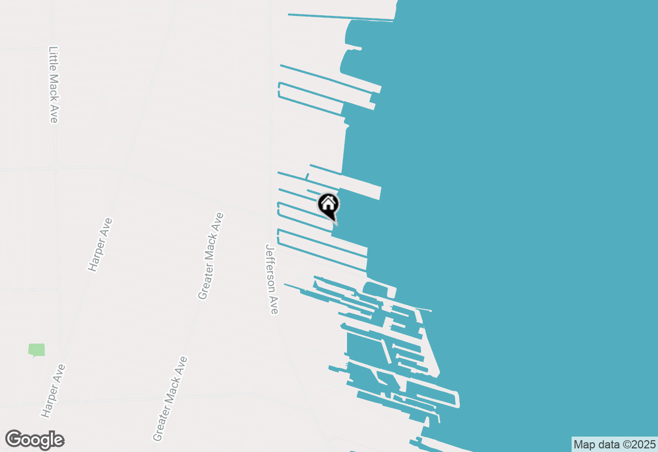 Map of 22516 Beach Street, St Clair Shores, MI 48081