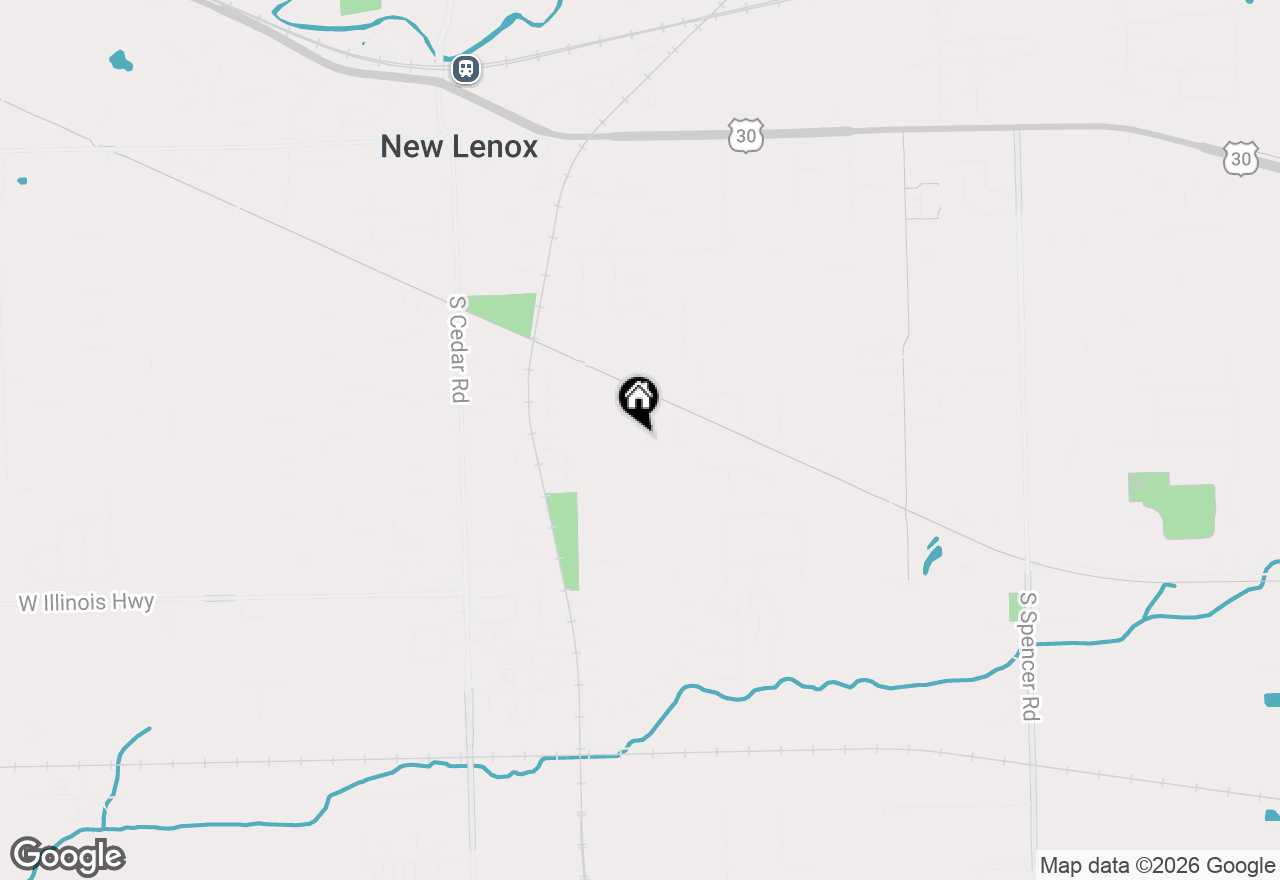 Map of 629 S Cooper Street, New Lenox, IL 60451