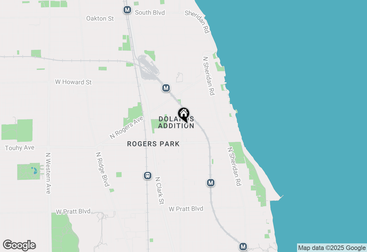 Map of 1549 W Sherwin Avenue #106, Chicago, IL 60626