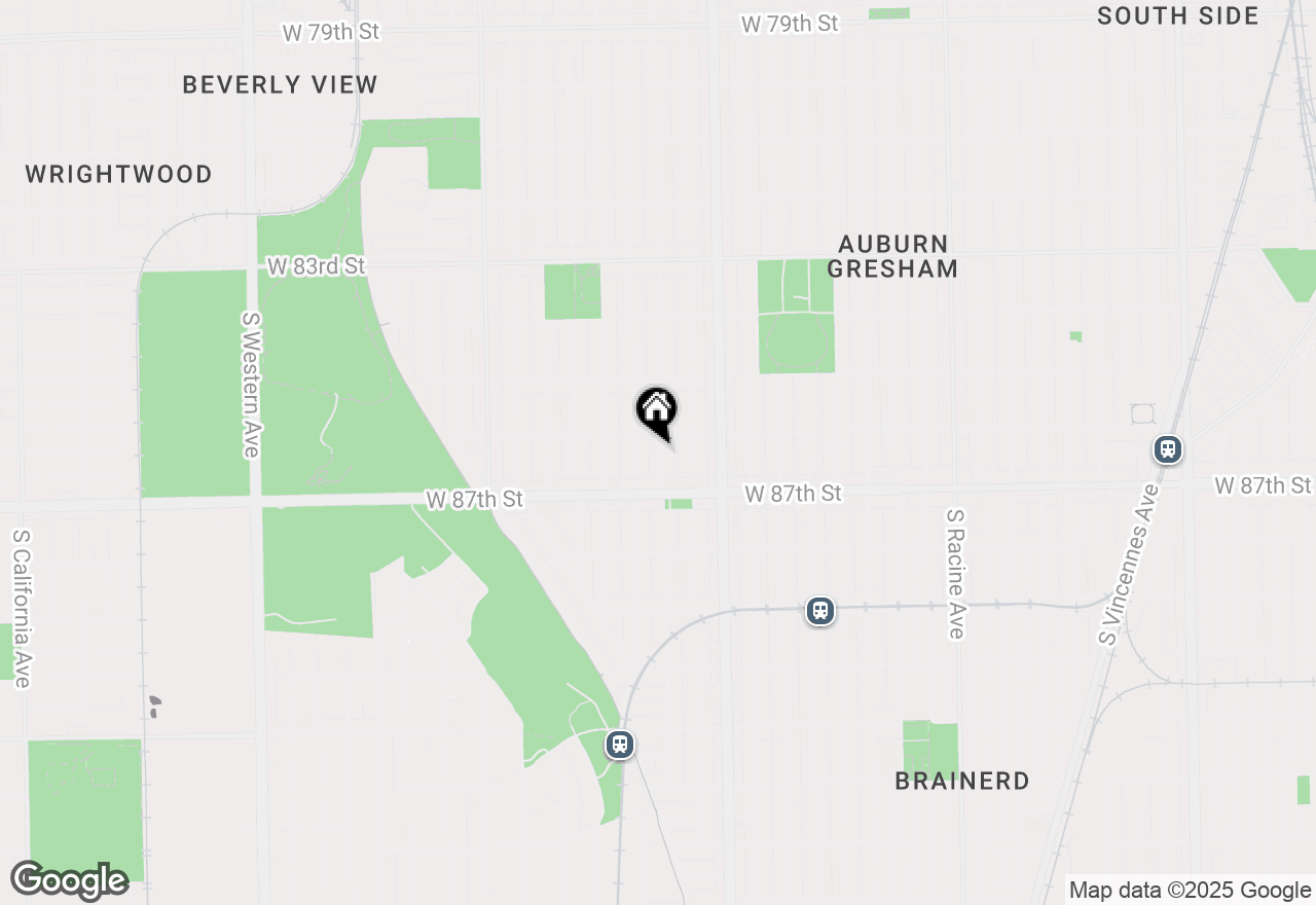 Map of 8616 S Paulina Street, Chicago, IL 60620