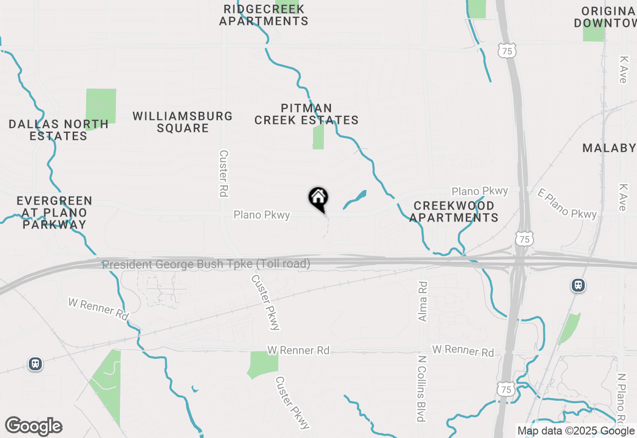 Map of 1769 Montgomery Drive, Plano, TX 75075