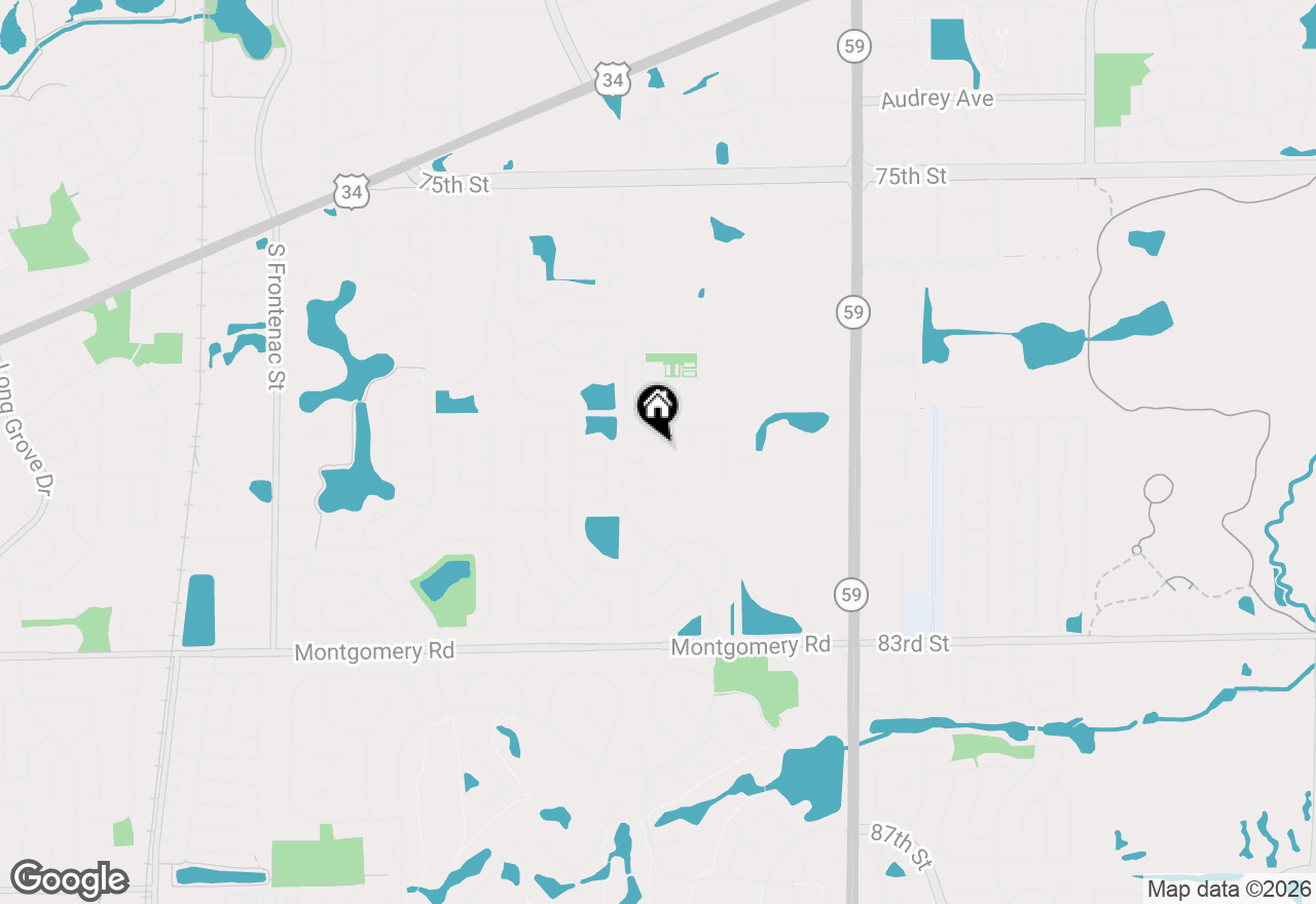 Map of 4515 Chelsea Manor Circle #4515, Aurora, IL 60504