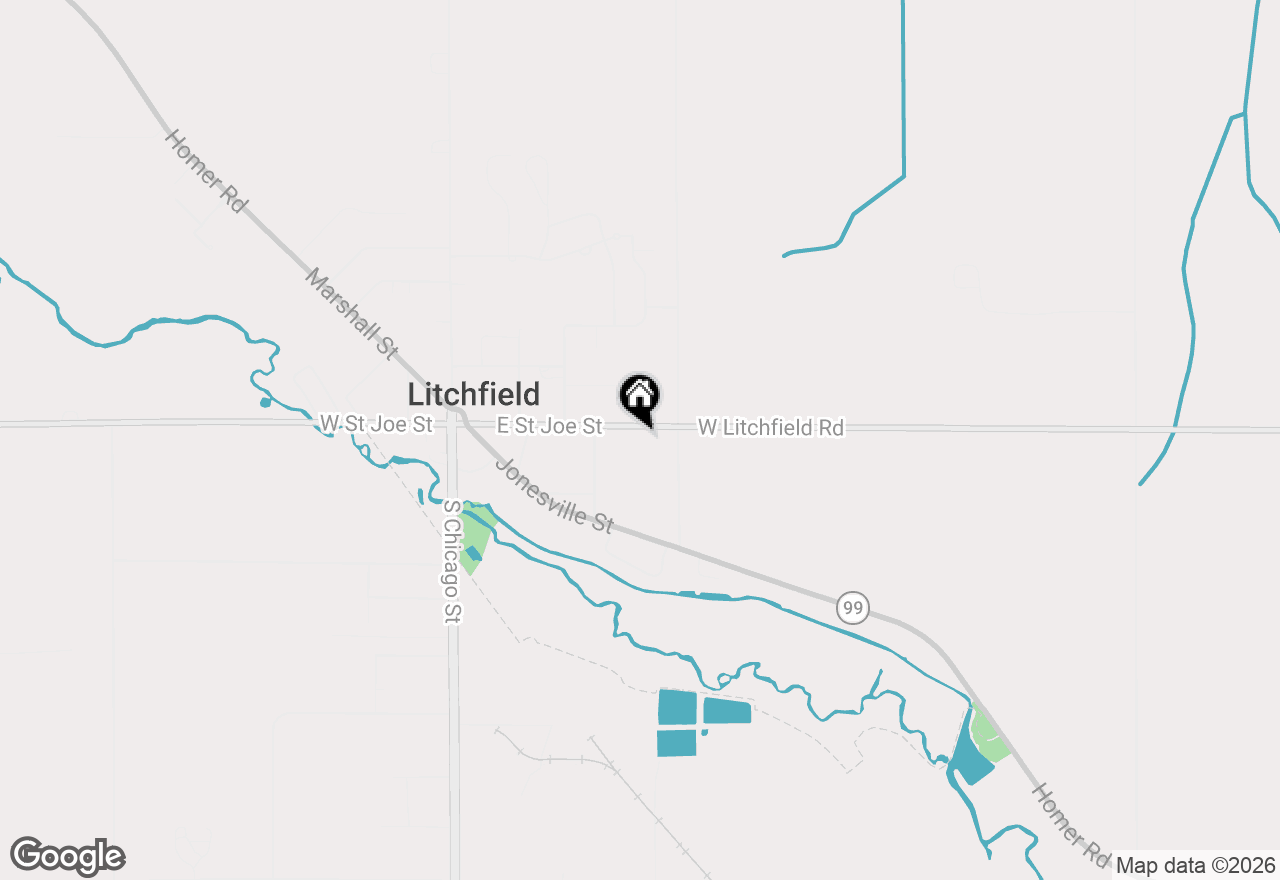 Map of 333 E St Joe Street, Litchfield, MI 49252