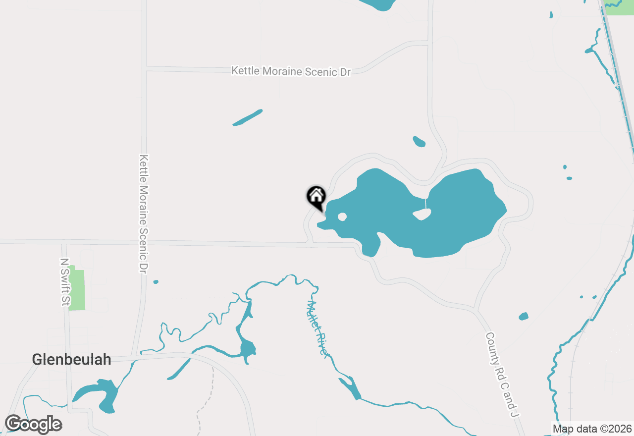 Map of N7329 County Road Cj, Plymouth, WI 53073