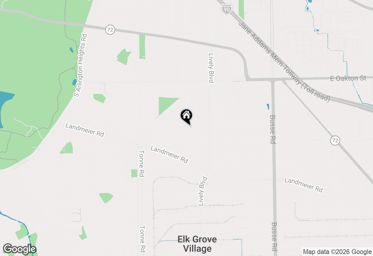 Map of 655 Perrie Drive #203, Elk Grove Village, IL 60007