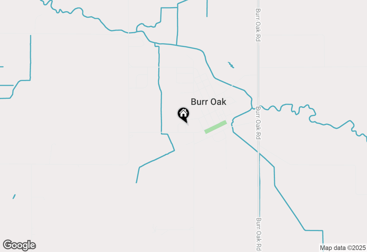 Map of 238 Mill Street, Burr Oak, MI 49030