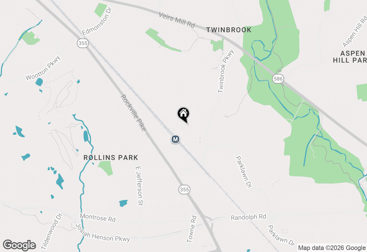 Map of 5918 Halpine Road, Rockville, MD 20851