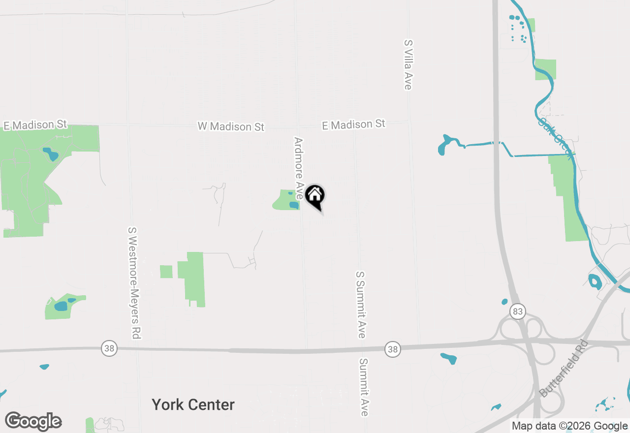 Map of 24 E Congress Street, Villa Park, IL 60181