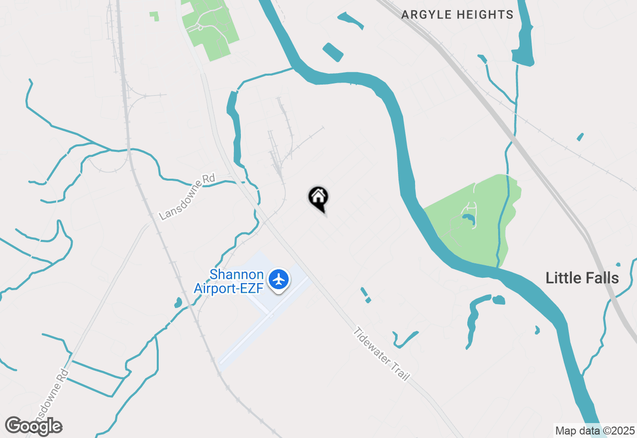 Map of 302 First Street, Fredericksburg, VA 22408