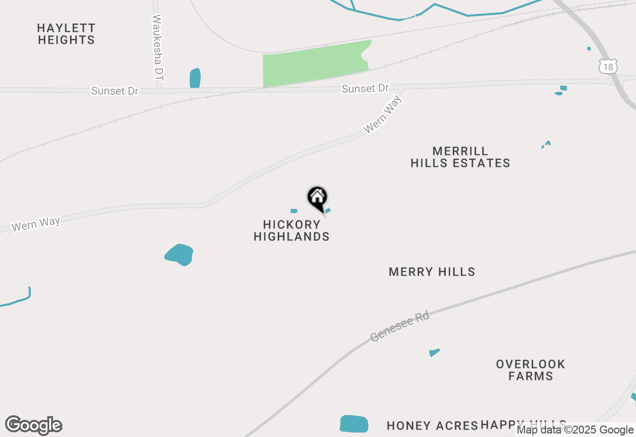 Map of W282S3580 Ringneck Ct, Waukesha, WI 53189