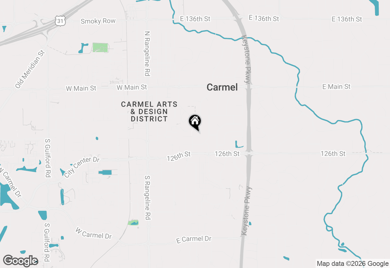 Map of 512 Lexington Boulevard, Carmel, IN 46032