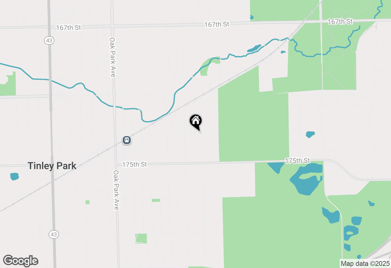 Map of 6363 Ulster Drive, Tinley Park, IL 60477