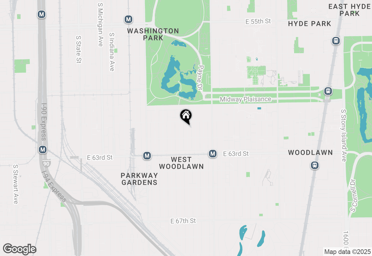 Map of 6122 S Champlain Avenue, Chicago, IL 60637