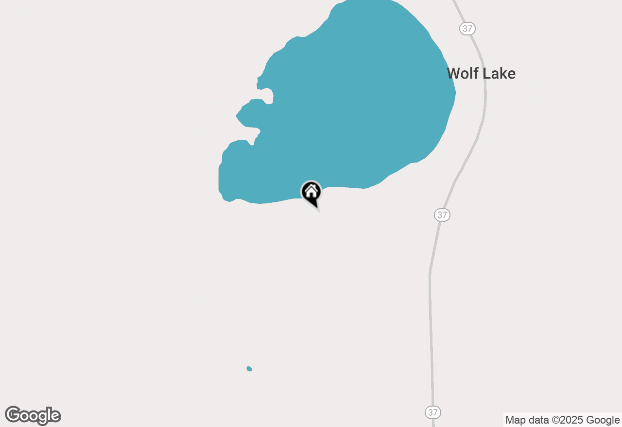 Map of 1179 Wolf Lake Dr Drive, Baldwin, MI 49304