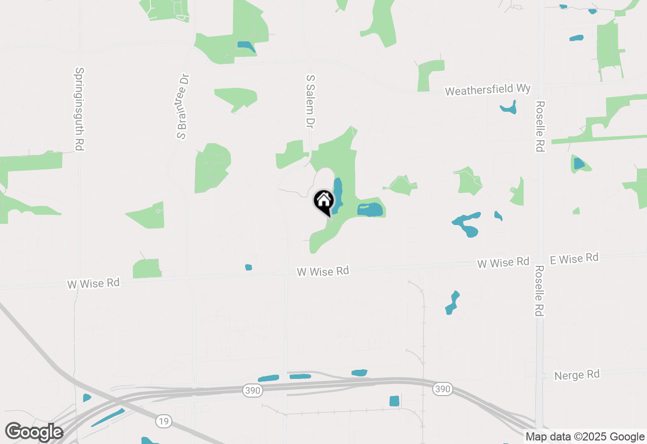 Map of 1013 Aegean Drive, Schaumburg, IL 60193