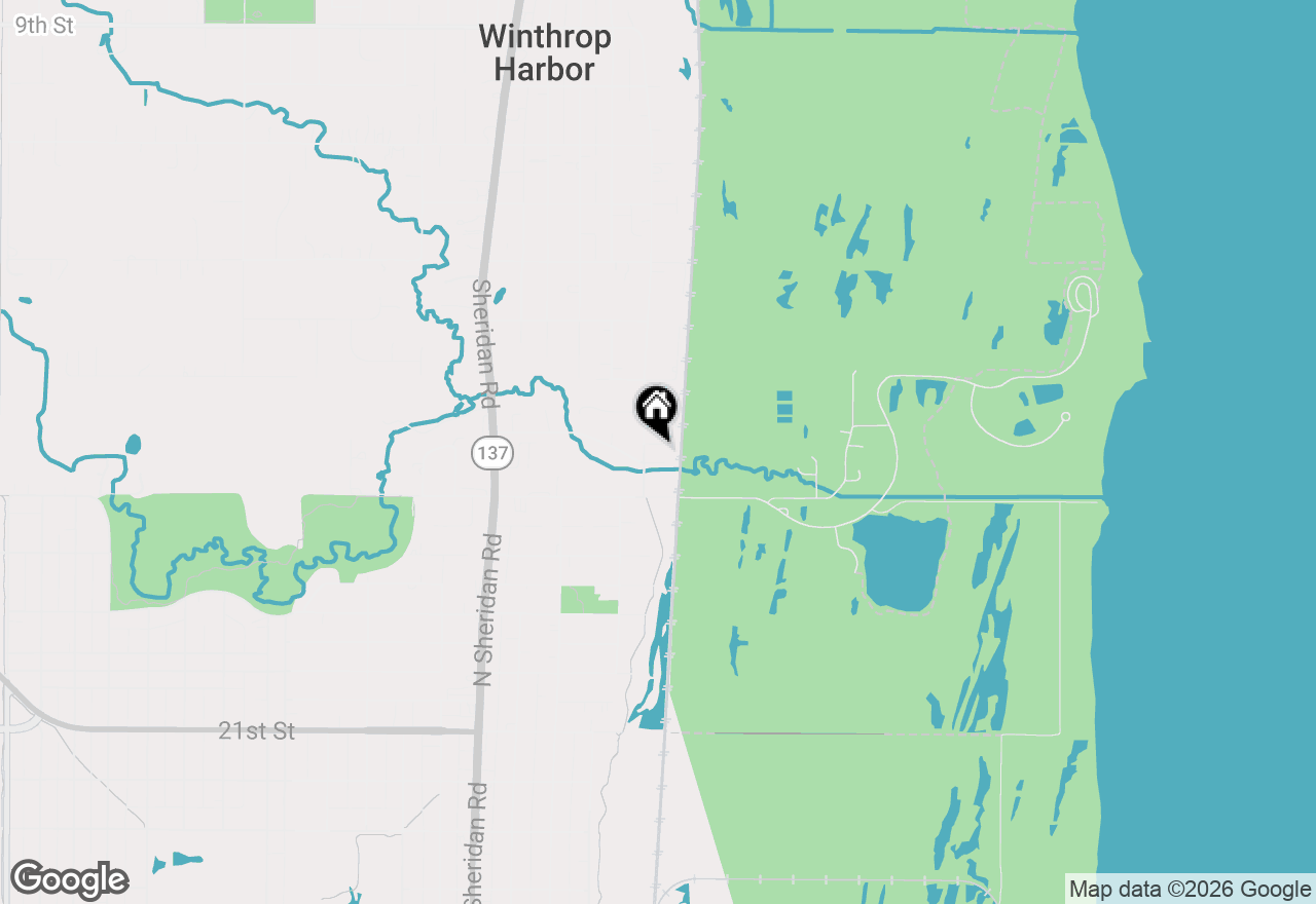 Map of 41591 N Park Avenue, Zion, IL 60099