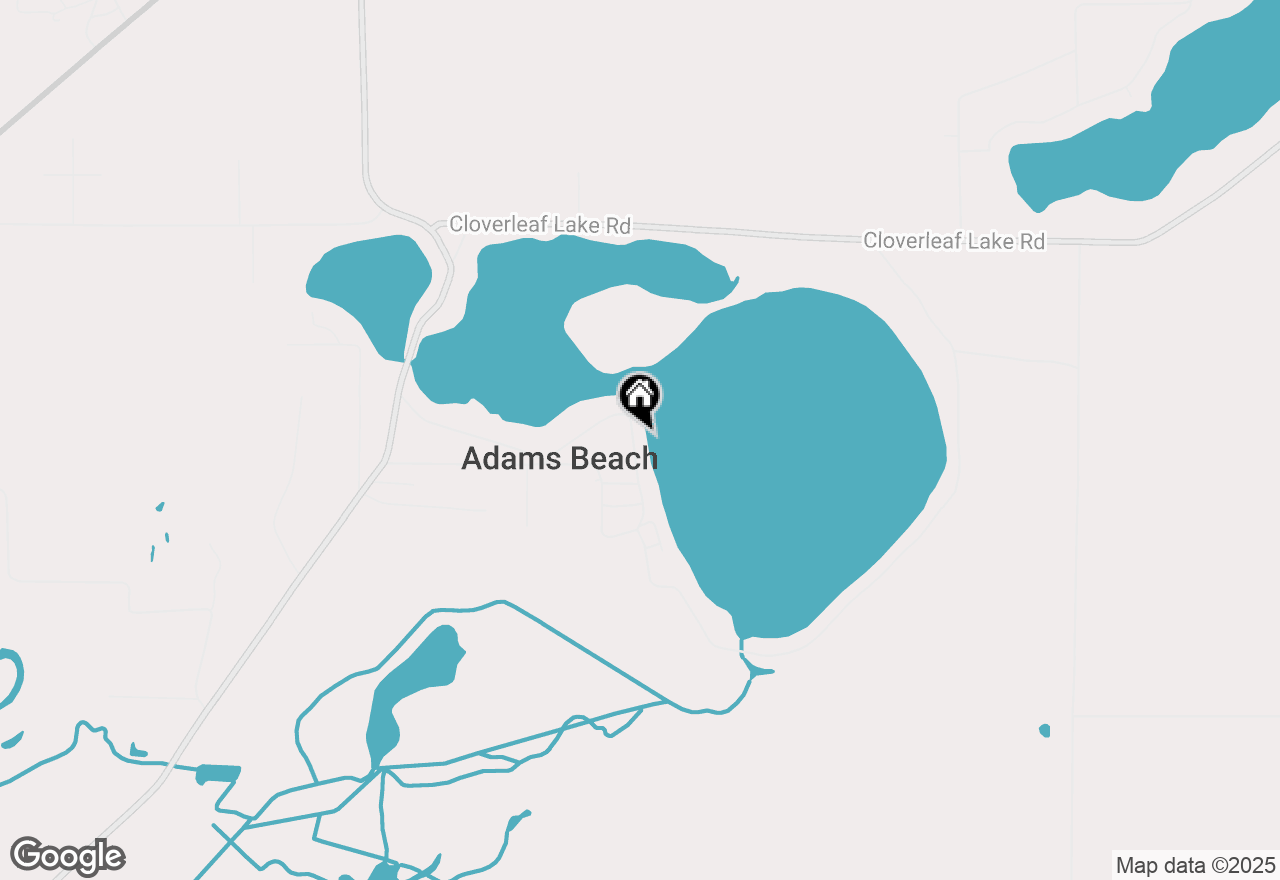 Map of N2720 North Shore Dr, Clintonville, WI 54929