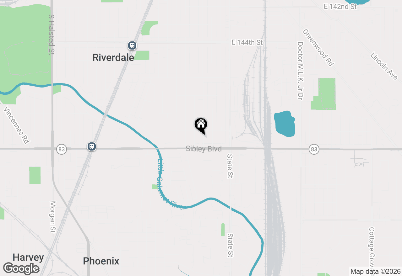 Map of 14918 Wabash Avenue, Dolton, IL 60419