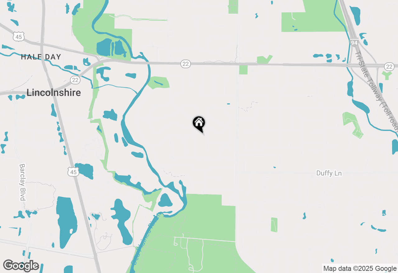 Map of 13 Elsinoor Drive, Lincolnshire, IL 60069