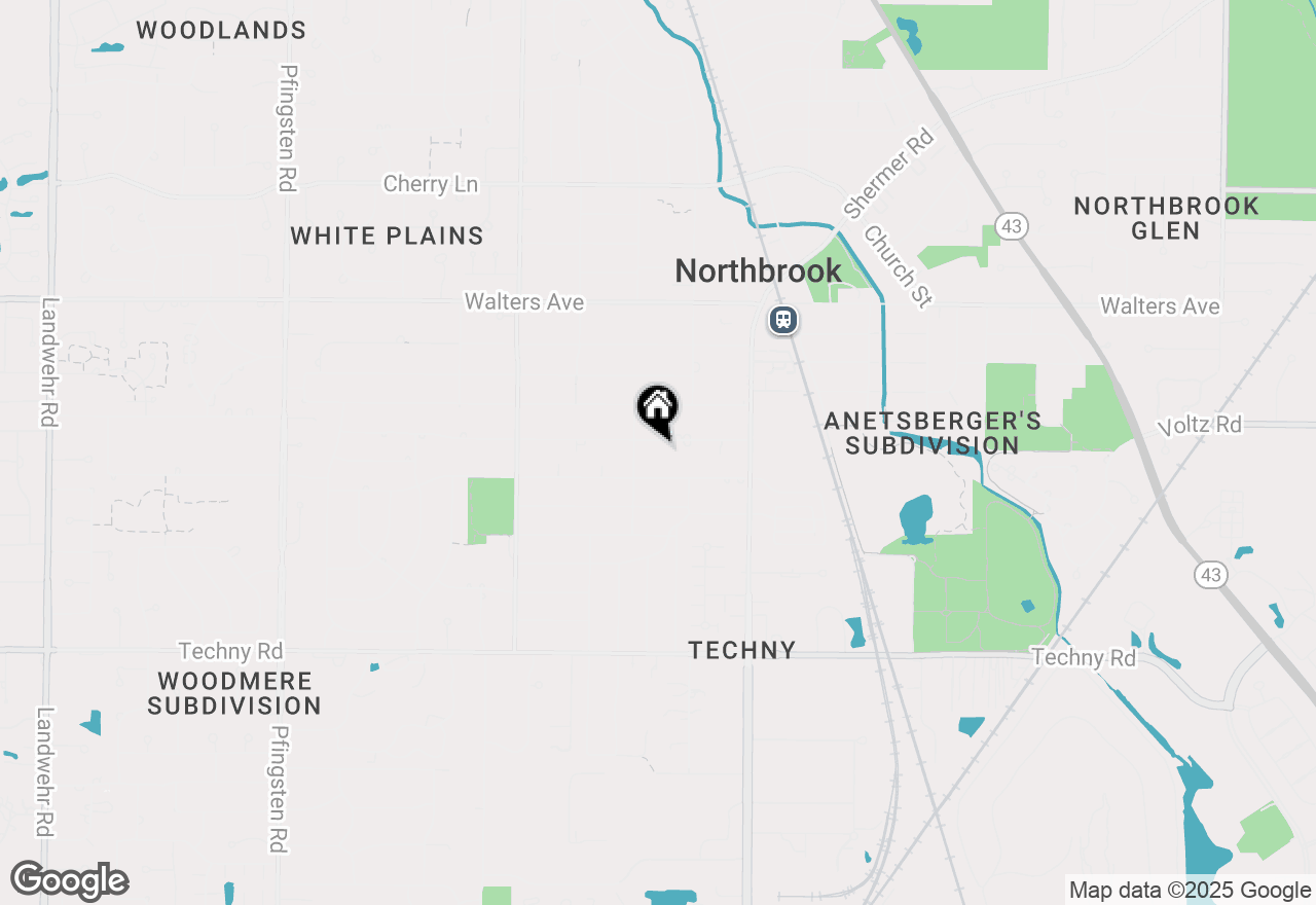Map of 2143 Woodlawn Road, Northbrook, IL 60062