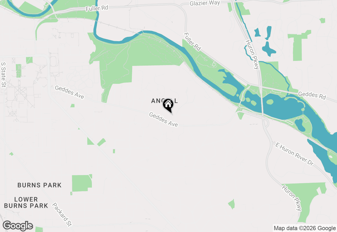 Map of 540 Rock Creek Drive, Ann Arbor, MI 48104