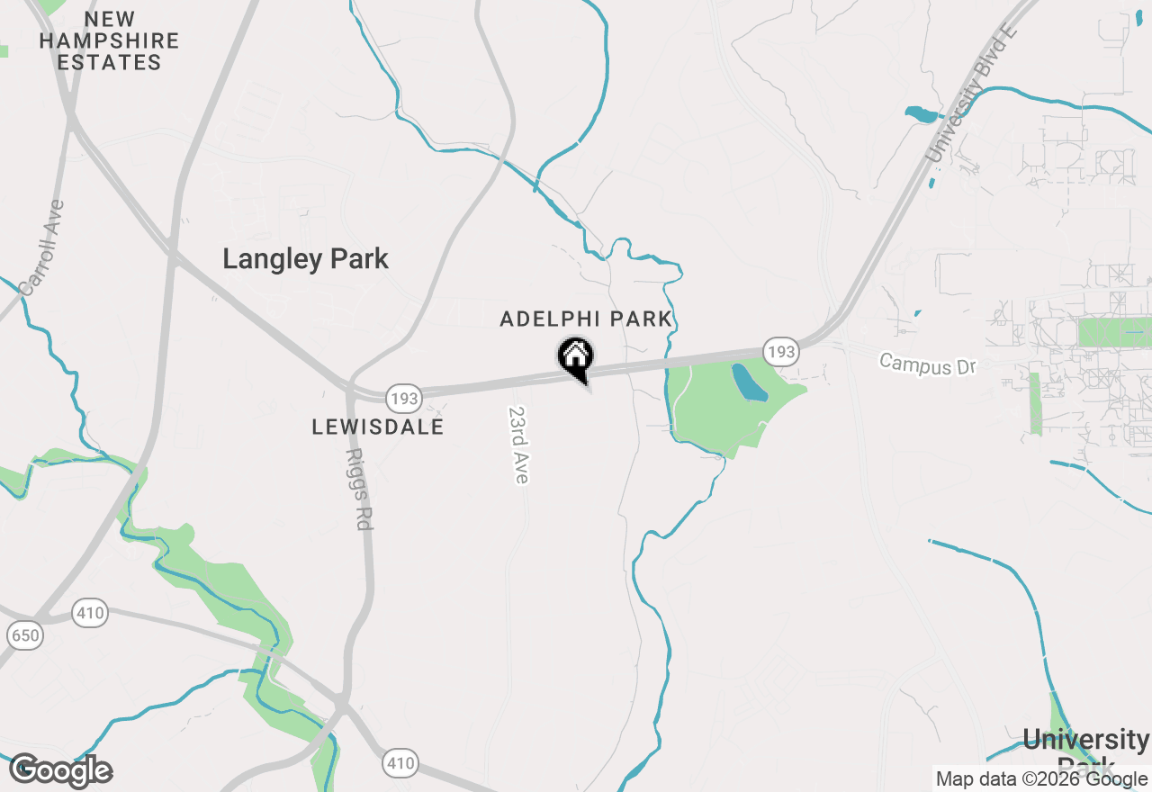 Map of 2410 Lewisdale Drive, Hyattsville, MD 20783